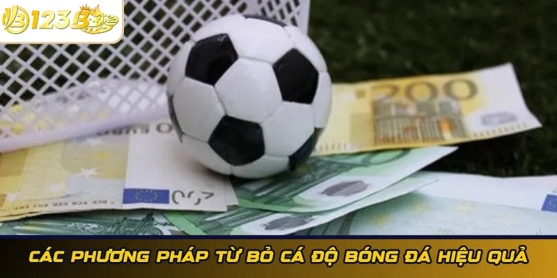 Các phương pháp từ bỏ cá độ bóng đá hiệu quả